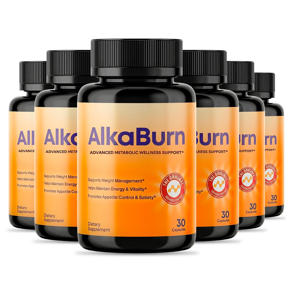 AlkaBurn 6-bottle kit